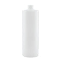 250ml Natural HDPE Round Bottle with 28/410 Cap - Food Grade Plastic Storage - SuperSaverAU - view 2