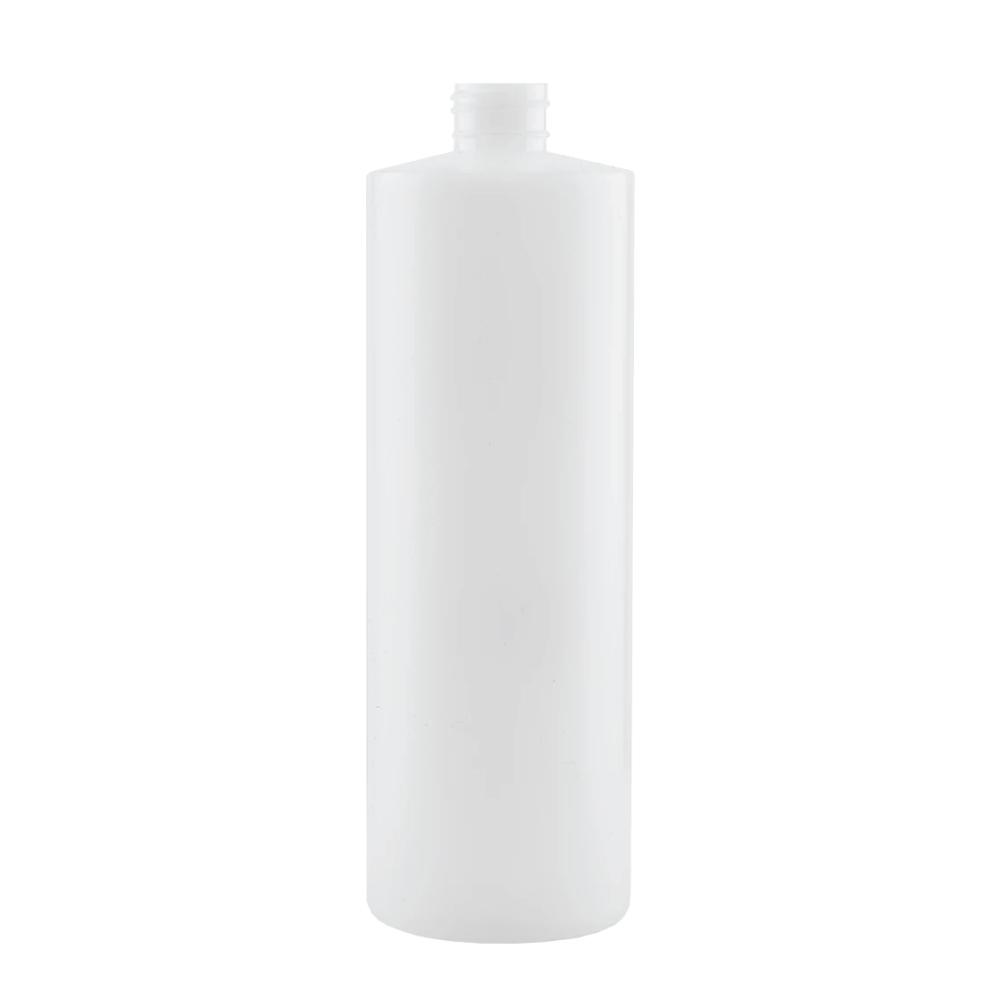 10 x 250ml HDPE Natural Round Bottles with 28mm Neck and Non-Tamper Caps - SuperSaverAU - view 2