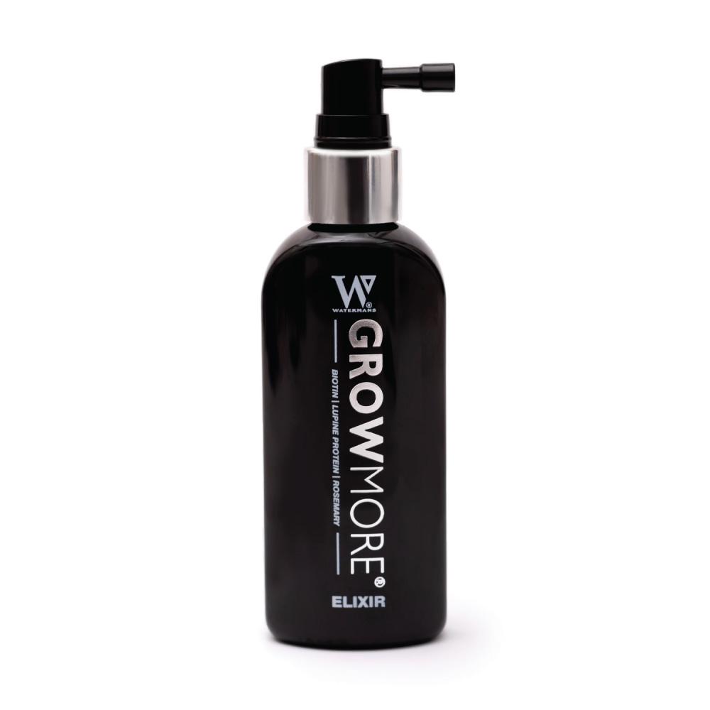 Watermans Grow More Elixir 100ml Biotin Hair Growth Serum Scalp Nourishment - SuperSaverAU - view 1