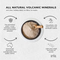 Volcamin 800g Micronised Zeolite Powder Tub - Pure Clinoptilolite Mineral - SuperSaverAU - view 5