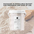 Volcamin 800g Micronised Zeolite Powder Tub - Pure Clinoptilolite Mineral - SuperSaverAU - view 6