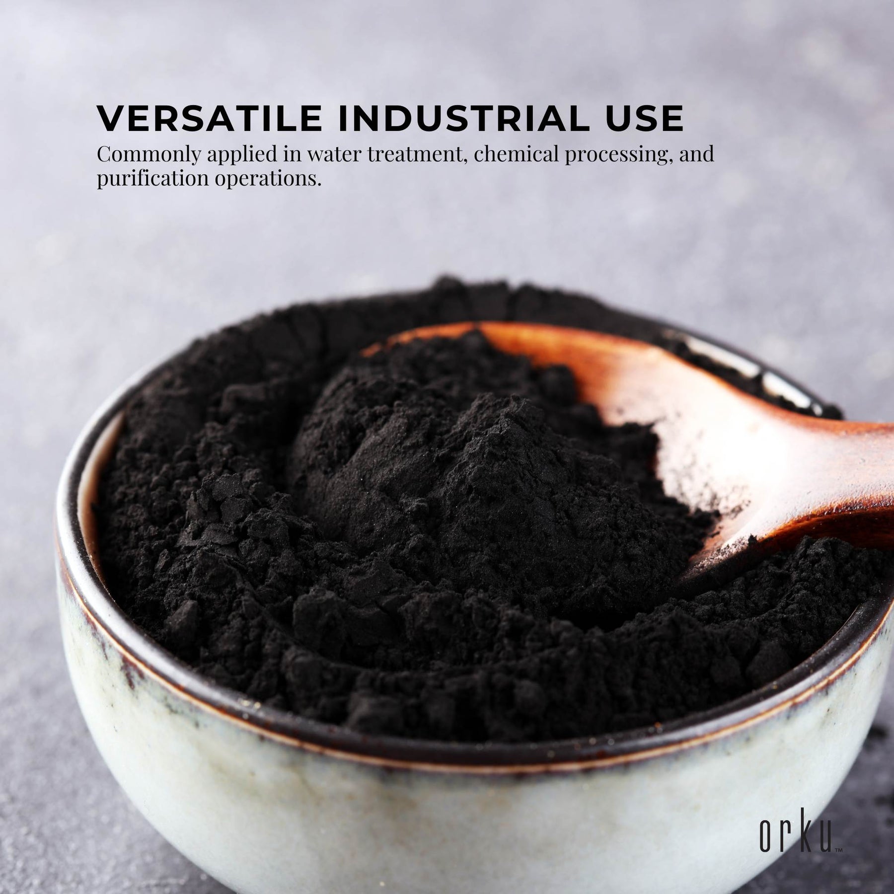 Orku 400g Activated Carbon Powder Coconut Charcoal Steam Activated Water Filtration - SuperSaverAU - view 6