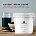 2.3Kg Activated Carbon Powder Coconut Charcoal Bucket Steam Activated Water Filtration - SuperSaverAU - view 2