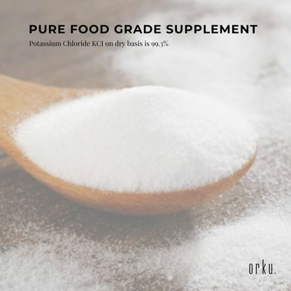 1Kg Potassium Chloride Powder - Pure E508 Food Grade Salt Substitute Replacer