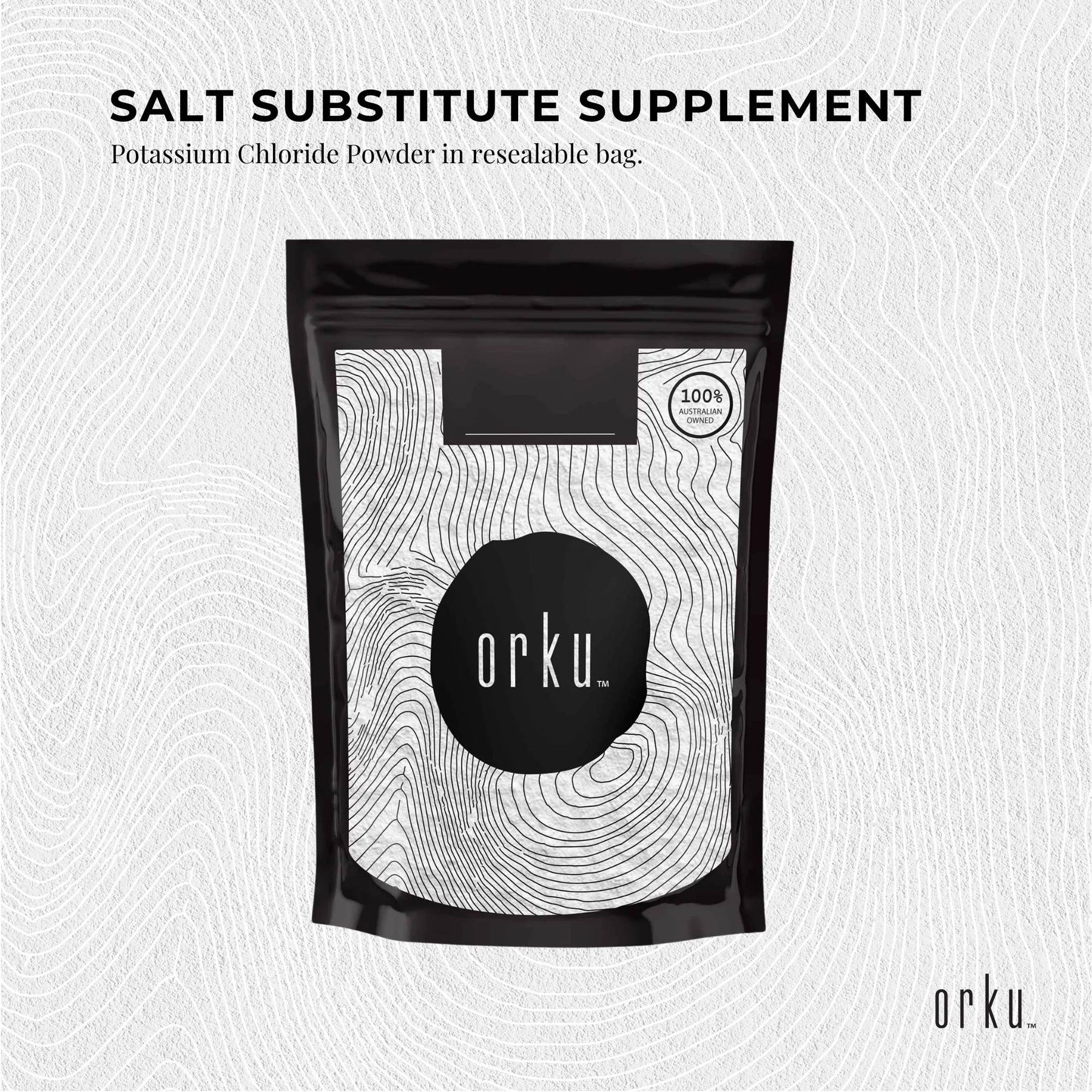 1Kg Potassium Chloride Powder - Pure E508 Food Grade Salt Substitute Replacer - SuperSaverAU - view 3