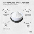 1.3Kg Potassium Chloride Powder Tub - Pure KCL E508 Food Grade Replacer - SuperSaverAU - view 5
