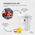 1.2Kg Food Grade Anhydrous GMO Free Citric Acid Powder Tub Preservative Free