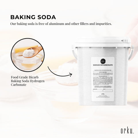 1.3Kg Sodium Bicarbonate Tub - Food Grade Bicarb Baking Soda Hydrogen Carbonate - SuperSaverAU - view 2