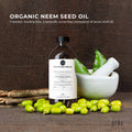Orku 1L Organic Neem Seed Oil - Debitterised Cold Pressed Azadirachtin Indica - SuperSaverAU - view 2
