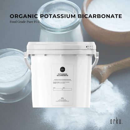 Organic Potassium Bicarbonate Powder 5Kg - Food Grade FCC for Brewing