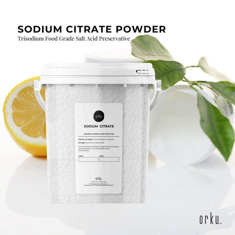 1.3Kg Sodium Citrate Powder Tub - Trisodium Food Grade Salt Acid Preservative - SuperSaverAU - view 1