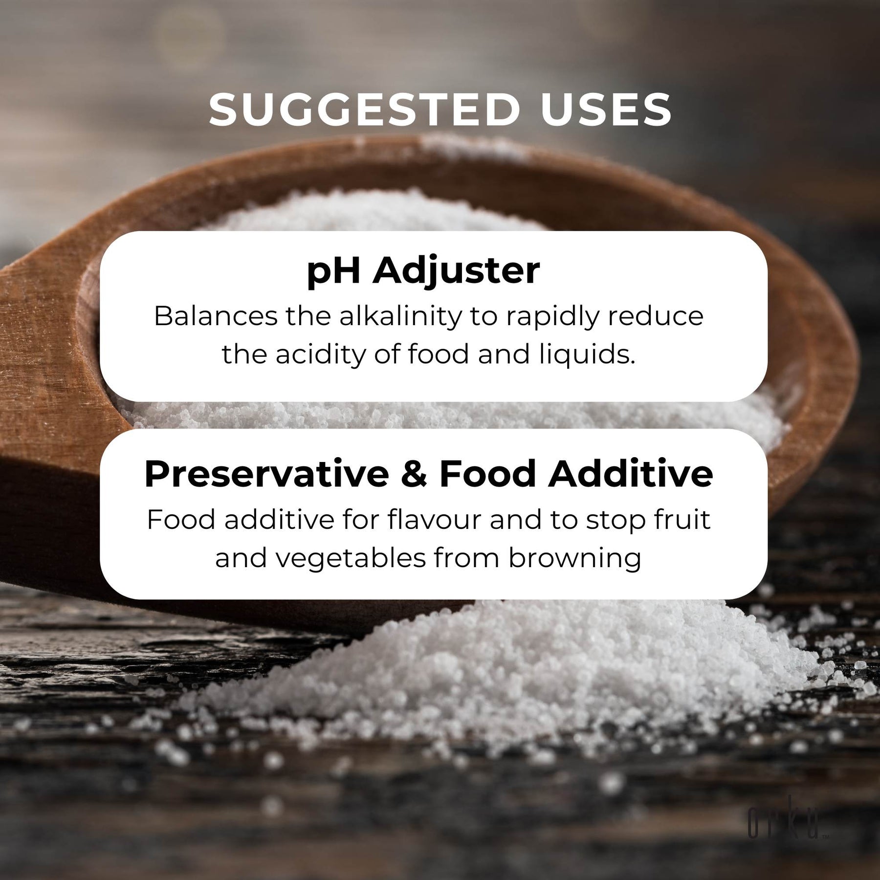 1.3Kg Sodium Citrate Powder Tub - Trisodium Food Grade Salt Acid Preservative - SuperSaverAU - view 5