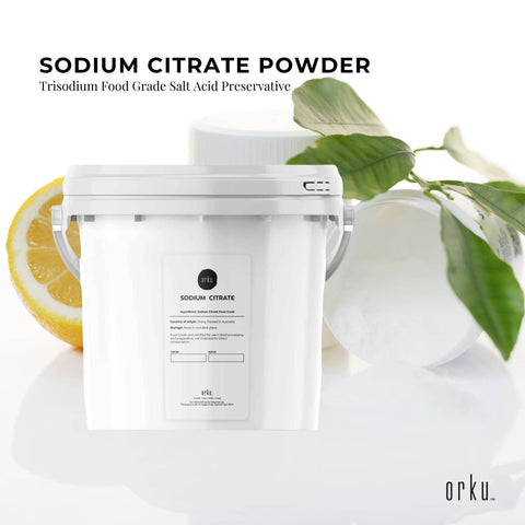 5Kg Sodium Citrate Powder Tub - Trisodium Food Grade Acid Salt Preservative - SuperSaverAU - view 1