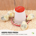 Rooster Farms 9Kg Automatic Chicken Feeder - Plastic Poultry Seed Bucket - SuperSaverAU - view 4