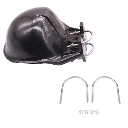 21.5cm Cast Iron Automatic Cattle Drinking Bowl with Stainless Steel Tongue