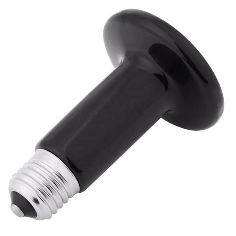 50W Ceramic Heat Emitter Lamp - Infrared Heat for Reptiles & Amphibians - SuperSaverAU - view 2