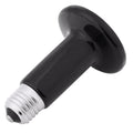 100W Ceramic Heat Emitter Lamp for Reptiles - Infrared Heat, E27, Black - SuperSaverAU - view 2