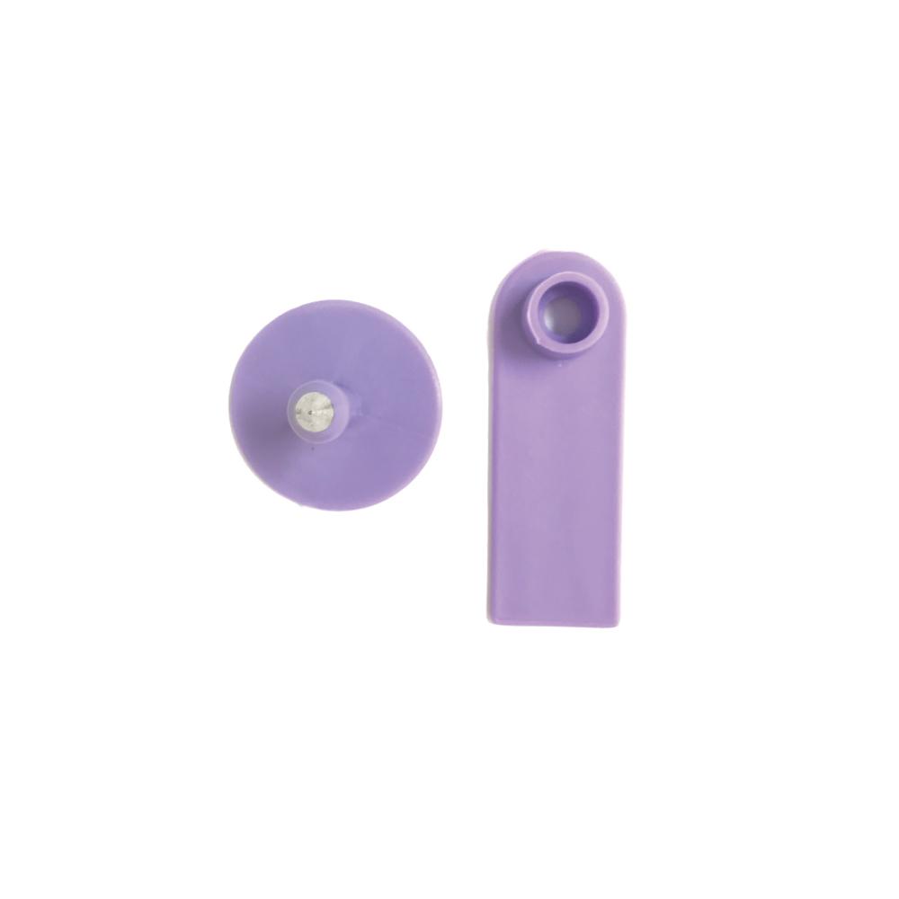 Cattle Ear Tags 100x 5x2cm Purple for Sheep, Pig, Cow - Durable Thermoplastic