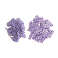 Purple Numbered Mini Ear Tags 5x2cm for Cattle, Sheep, Pig - 1-100 Labels - SuperSaverAU - view 1