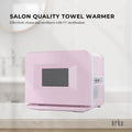 Orku 8L Pink Electric Towel Warmer UV Steriliser Cabinet Salon Heat Sanitiser - SuperSaverAU - view 2