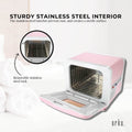 Orku 8L Pink Electric Towel Warmer UV Steriliser Cabinet Salon Heat Sanitiser - SuperSaverAU - view 4