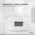 Orku 8L White Electric Towel Warmer UV Steriliser Cabinet Salon Heat Sanitiser - SuperSaverAU - view 2