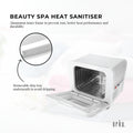 Orku 8L White Electric Towel Warmer UV Steriliser Cabinet Salon Heat Sanitiser - SuperSaverAU - view 4