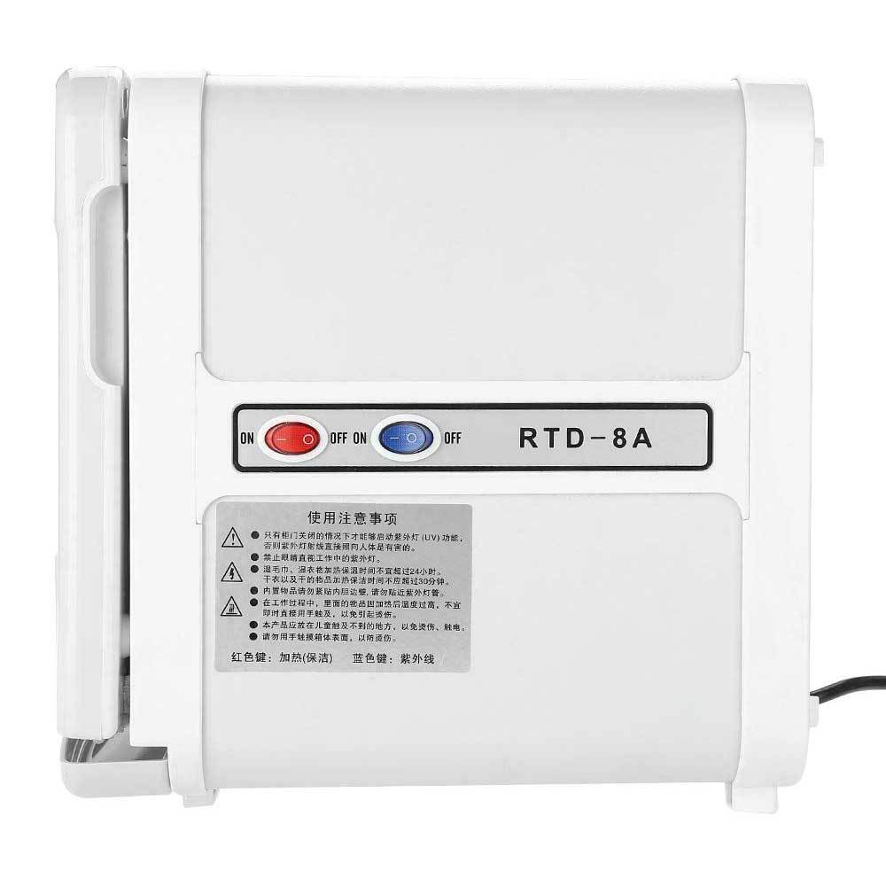 Orku 8L White Electric Towel Warmer UV Steriliser Cabinet Salon Heat Sanitiser - SuperSaverAU - view 10