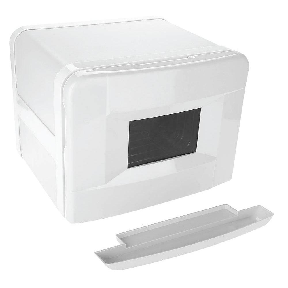 Orku 8L White Electric Towel Warmer UV Steriliser Cabinet Salon Heat Sanitiser - SuperSaverAU - view 11