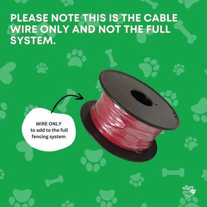 Electric Boundary Wire 500m - 1mm Thick for TP16 Dog Fencing System