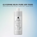 Orku 500ml Glycerine 99.9% Pure USP Food + Cosmetic Grade – Vegetable Glycerol - SuperSaverAU - view 2