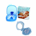 Anti Snoring Mouthguard Mouthpiece and Silicone Nose Clip Sleep Breathing Device - SuperSaverAU - view 1