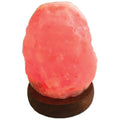 Himalayan Salt Collective USB Red LED Mini Natural Rock Salt Lamp 11.5cm - SuperSaverAU - view 1