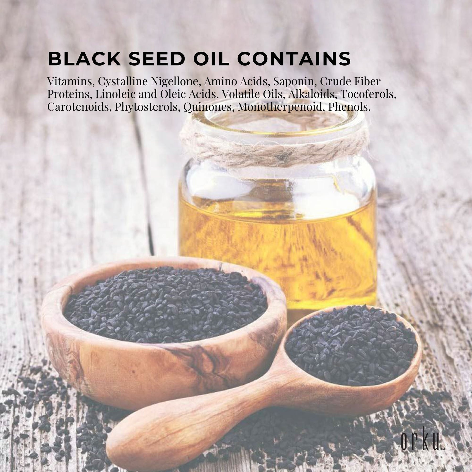 Orku 25ml Pure Ethiopian Black Seed Oil - Cold Pressed, Non-Refined, Vegan - SuperSaverAU - view 7