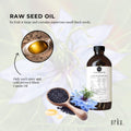 Orku 1L Pure Ethiopian Black Seed Oil - Cold Pressed, Non-Refined, Vegan - SuperSaverAU - view 4