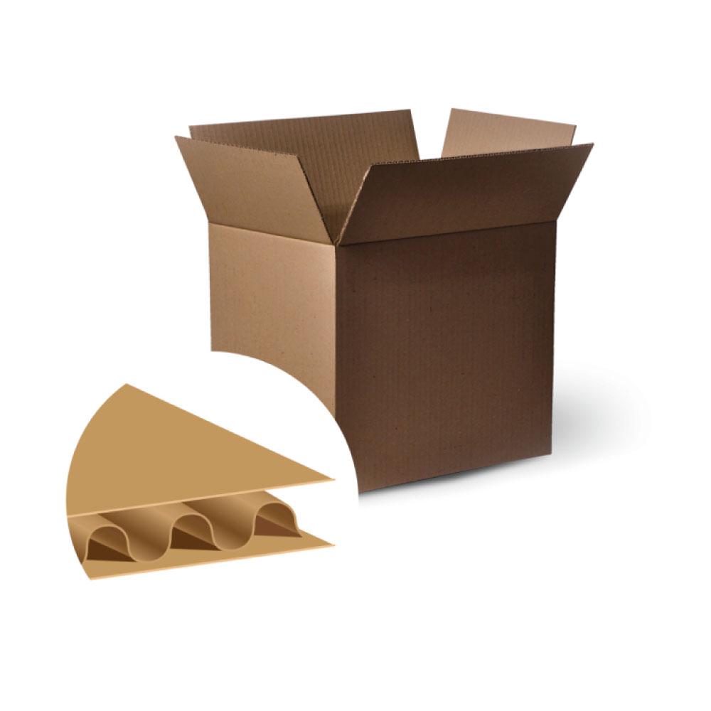 25x Cardboard Boxes 305x215x255mm - Lightweight, Strong, Easy Assembly - SuperSaverAU - view 1