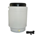 25L Fermenter Keg + Lid + Tap - HDPE Plastic Drum Food Grade Brewing Barrel - SuperSaverAU - view 1