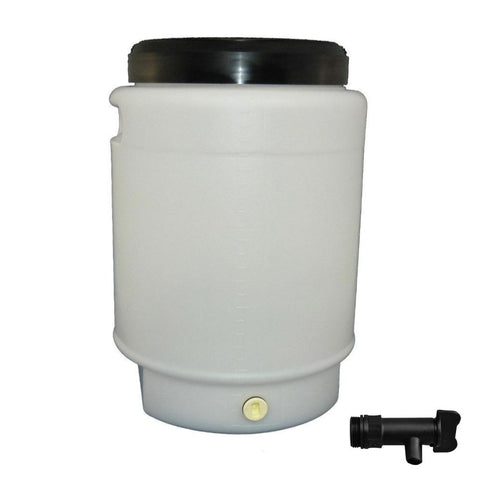 25L Fermenter Keg + Lid + Tap - HDPE Plastic Drum Food Grade Brewing Barrel - SuperSaverAU - view 1