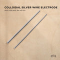 2x 8" Silver Rods 12 Gauge 99.99% High Purity Fine Soft Wire Colloidal Electrode - SuperSaverAU - view 2
