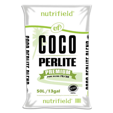 Nutrifield 50L Coco Perlite 70% Coir 30% Hydroponic Growing Medium - SuperSaverAU - view 1