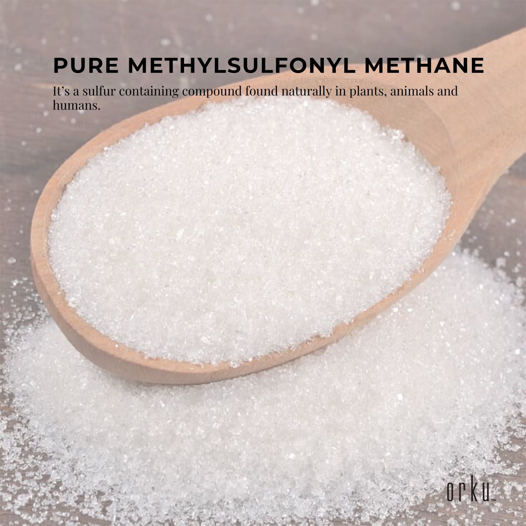 5Kg MSM Powder - 99% Pure Methylsulfonylmethane, Pharmaceutical Grade, Odourless - SuperSaverAU - view 4
