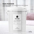 800g MSM Powder or Crystals Tub - 99% Pure Methylsulfonylmethane Dimethyl Sulfone - SuperSaverAU - view 1
