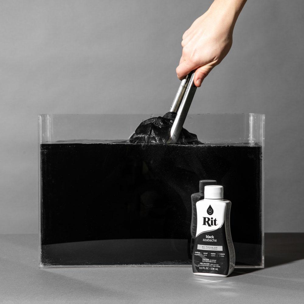 Premium Rit All Purpose Liquid Fabric Dye - Black, 236ml