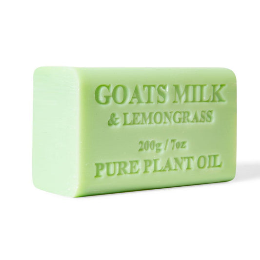Goats Milk Soap Bars 200g Lemongrass Scent Natural Australian Skin Care