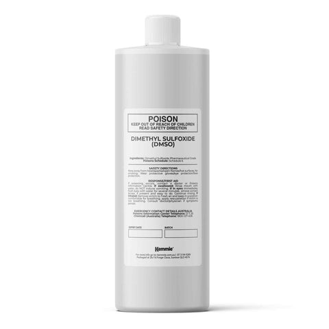 99.9% Pure DMSO Liquid 1L - Pharmaceutical Grade Dimethyl Sulfoxide Solvent - SuperSaverAU - view 1
