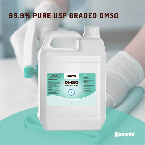 99.9% Pure DMSO Liquid Dimethyl Sulfoxide 5L Pharmaceutical Grade Solvent