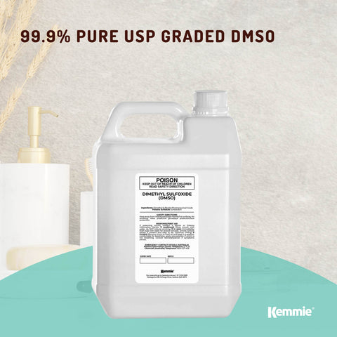 99.9% Pure DMSO Liquid Dimethyl Sulfoxide 5L Pharmaceutical Grade Solvent - SuperSaverAU - view 2