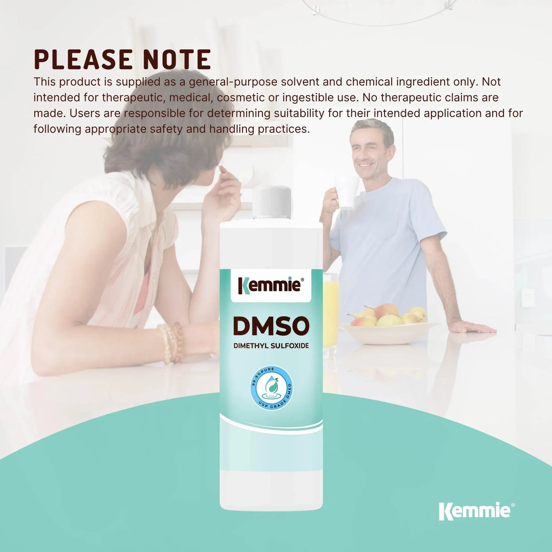 99.9% Pure Pharmaceutical Grade DMSO Liquid 250ml - Dimethyl Sulfoxide