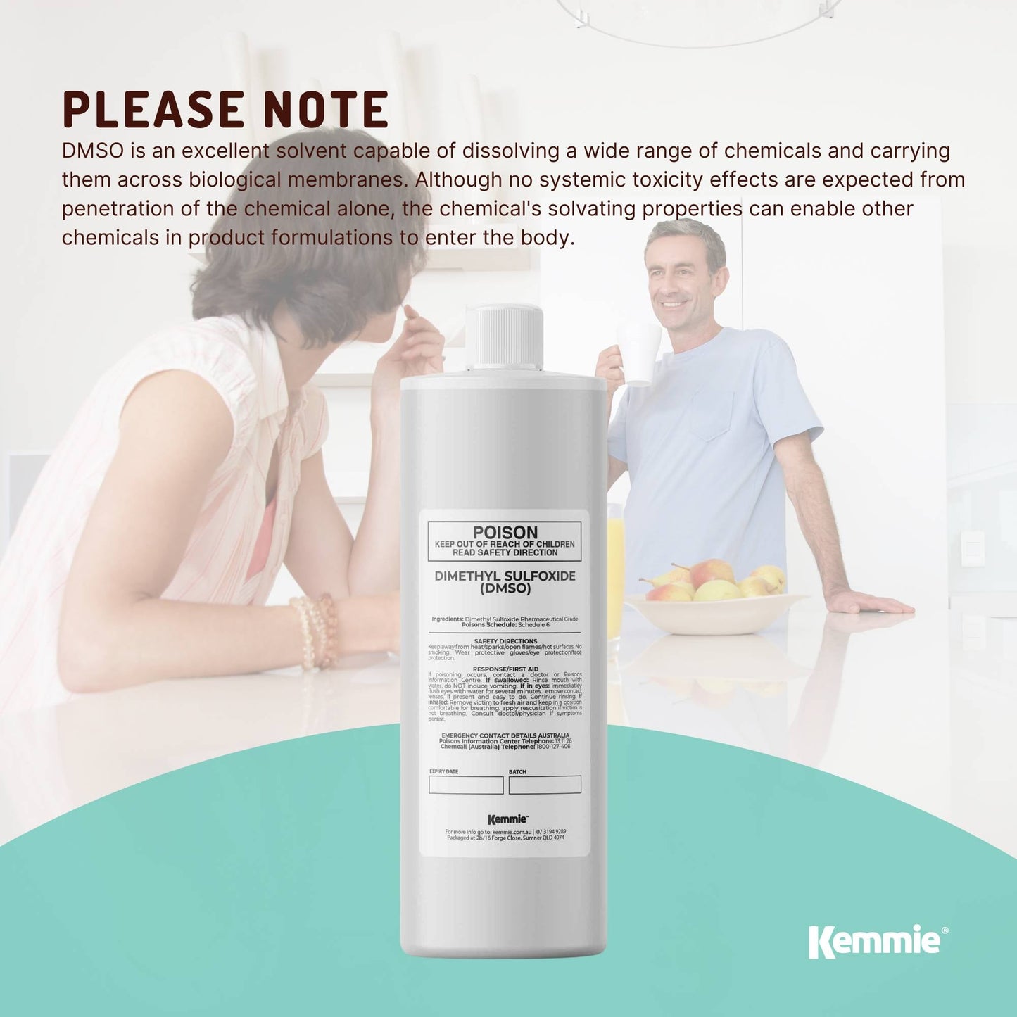 99.9% Pure Pharmaceutical Grade DMSO Liquid 250ml - Dimethyl Sulfoxide