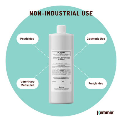 99.9% Pure Pharmaceutical Grade DMSO Liquid 250ml - Dimethyl Sulfoxide